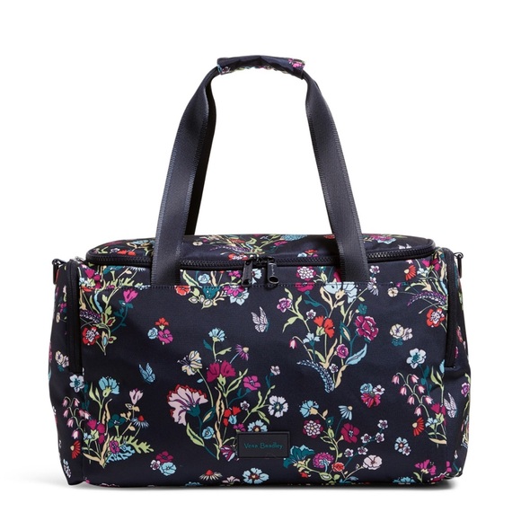 Vera Bradley It’s Ditsy Floral Print Small Duffel Bag Gym Bag Travel Floral - Picture 1 of 9